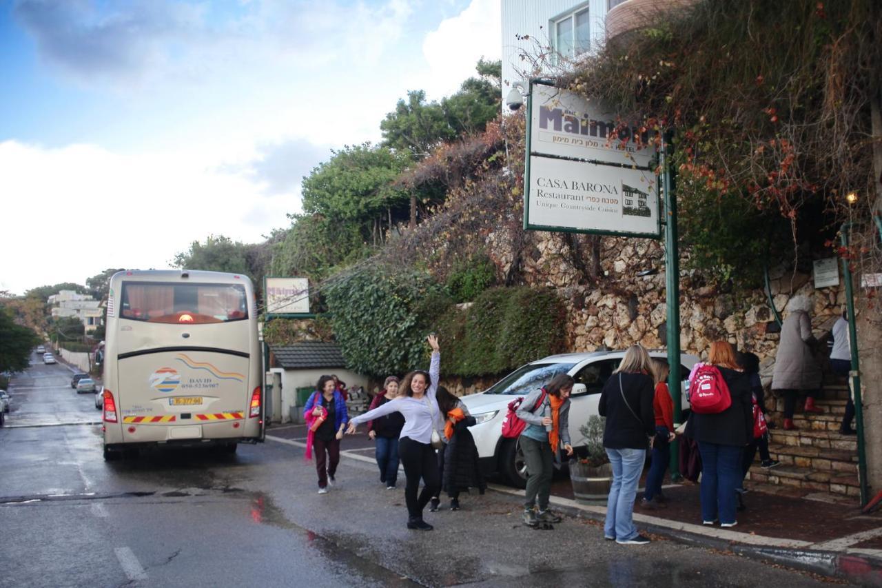 Hotel Beit Maimon Zihron Yaakov Exterior foto
